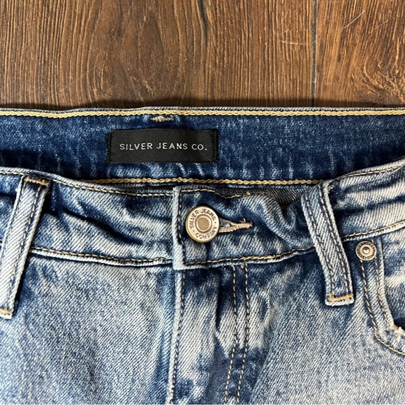 Silver Jeans Highly Desirable Blue Jean Trouser SZ 31 - Picture 4 of 6